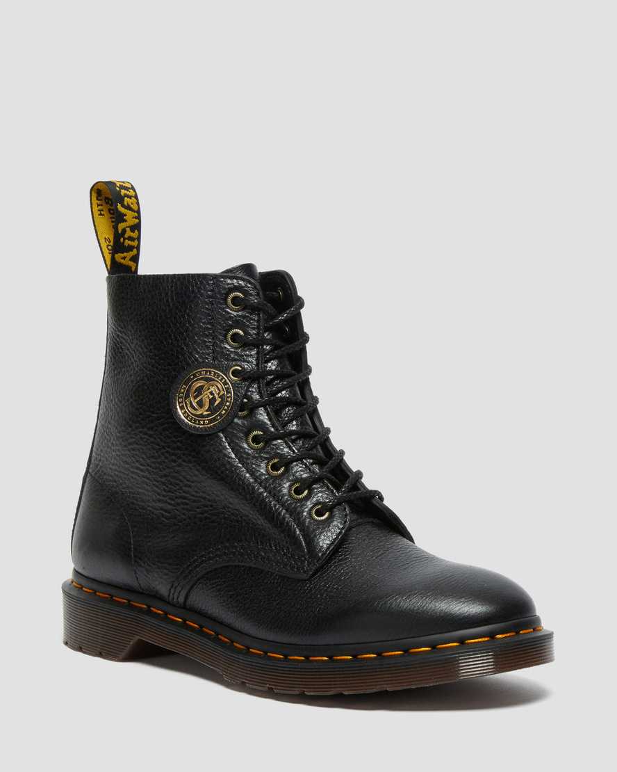 Dr. Martens 1460 Pascal Buckingham Deri Kadın Bağcıklı Bot - Bot Siyah |NKVXA6394|